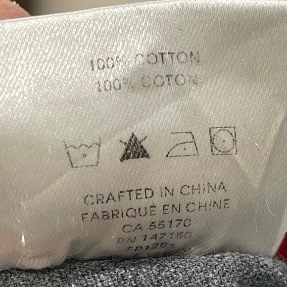 Frank & Oak Short Sleeve Button Up XL Men’s Baseball Gray - Picture 5 of 5